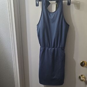 All in Motion Navy Sleeveless Dress